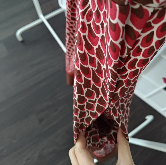 Dress Brown & Pink Small BCBGMaxAzria - Picture 6 of 8